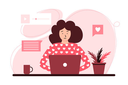 Wear Pajamas to Work Day. Office workers in good mood. April eventのイラスト素材