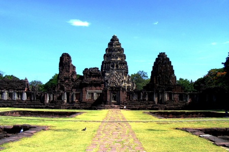 Phimai Castle Rock  の写真素材