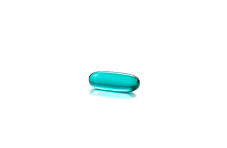 medications capsule on White Background.の写真素材
