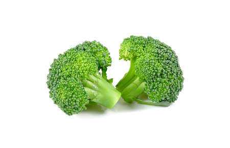 Broccoli vegetable on white background