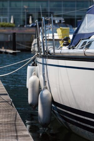 Picture taken on a sunny summer day in Hellerup, a suburb of Copenhagen, Denmark.の写真素材
