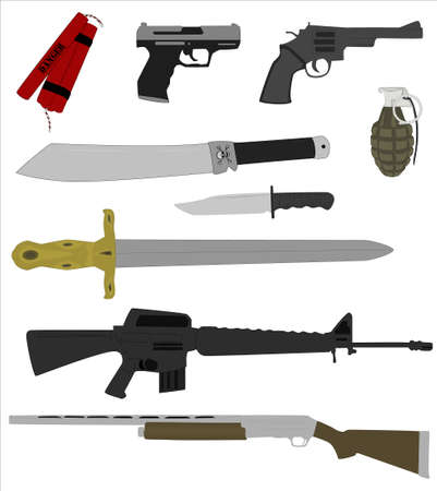 Weapons Arsenalのイラスト素材