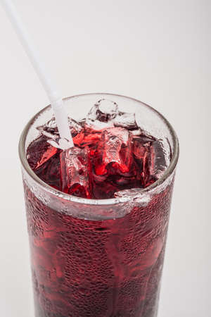 Roselle glassの写真素材