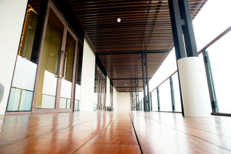 Interior of Hotel corridorのeditorial素材