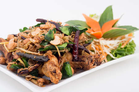 Medicinal Fried Chicken/Thailand Food.,Medicinal Fried Chickenの写真素材