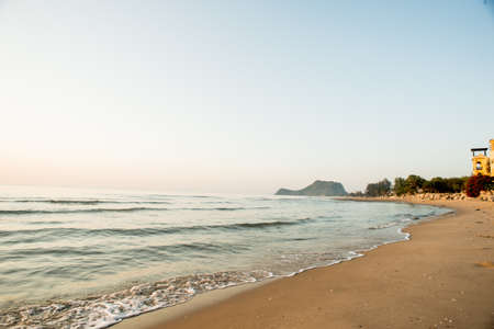 sea sunset,
Scenic view of beautiful sunset above the sea
