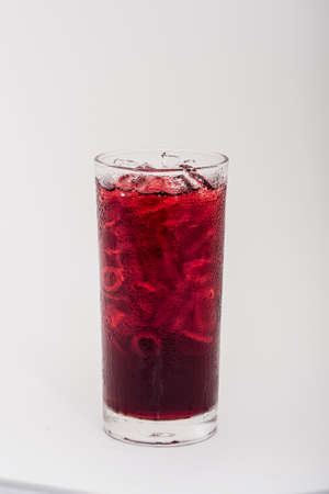 Roselle glassの写真素材