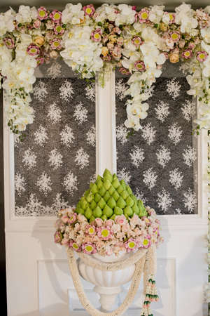 backgroung  flower for weddingの写真素材