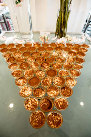 canapes on toothpicks , appetizer, pinchos , spanish food ,delicious finger food,の写真素材