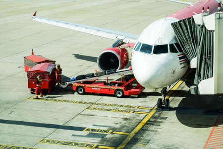 Airplane at Don Mueang International Airport