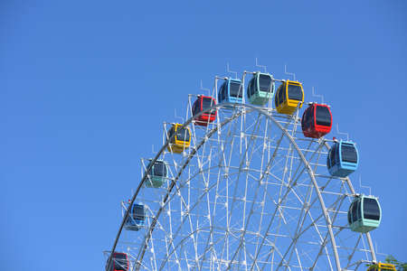 Ferris Wheel,Observation Wheel in sunny dayのeditorial素材