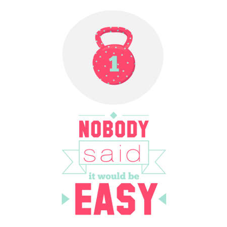 Collection of unusual motivational posters of sport, healthy lifestyle and fitness for men and women. Vector template with fitness icons on white background.のイラスト素材