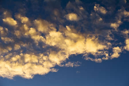 colorful Sky at sunsetの写真素材