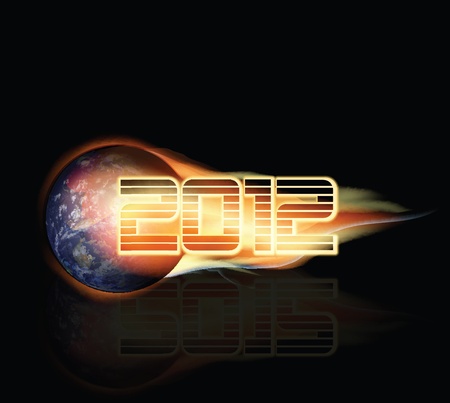 2012 Doomsday Background のイラスト素材