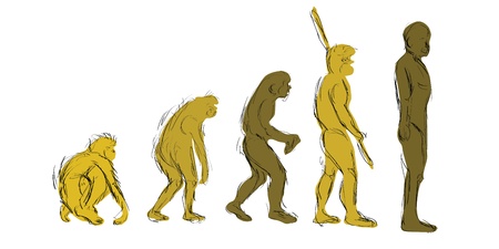 Evolution Hand-Draw のイラスト素材