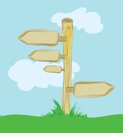 Wood Design Element のイラスト素材