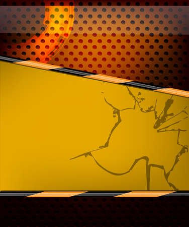 Metallic Background With Space for Textのイラスト素材