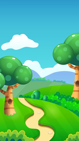 Background Made For Mobile Game Reskin such as Match 3. Vector assetsのイラスト素材