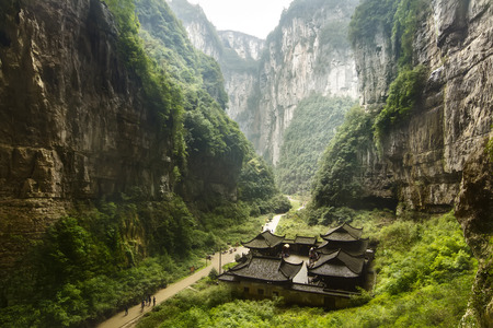 Wulong National Park, Chongqing, Chinaのeditorial素材