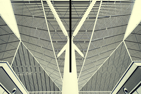 Modern line and perspectiveの写真素材