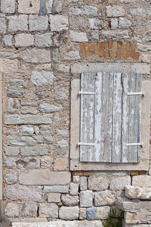Background of stone wall textureの写真素材