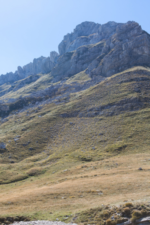 mountains in Durmitor national Park,  Montenegroの写真素材