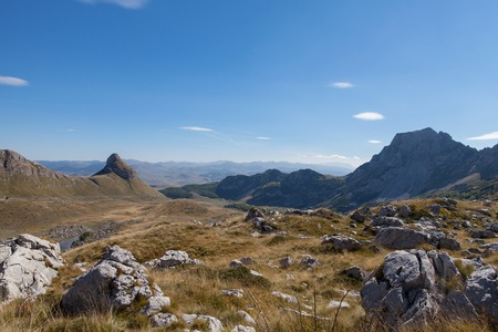 mountains in Durmitor national Park,  Montenegroの写真素材