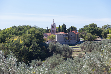 Serbian Orthodox Monastery of Rezevici in Montenegroの写真素材
