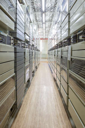 Cabinets of telephone exchange equipment Vintage Equipment