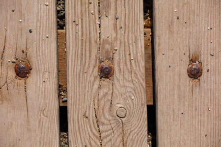 Grunge Wood panels for background. Limited depth of field. Close-up.