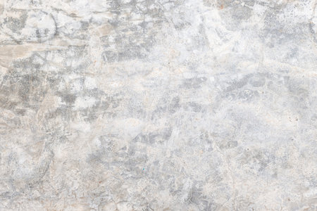 The material of the wall is old, there are stains from timeの写真素材