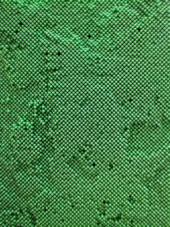 Green plastic button boards, activity artの写真素材