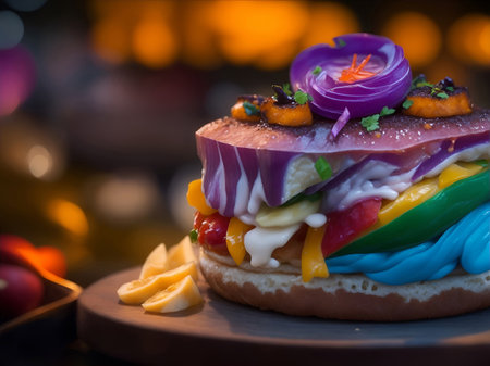 Appetizing dessert, Frankels Delicatessen food. ai generativeの素材