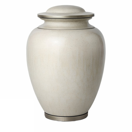 Urn of ashes, isolated transparent backgroundの素材