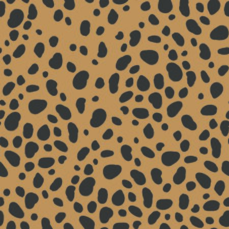 Animal print abstract seamless patternのイラスト素材