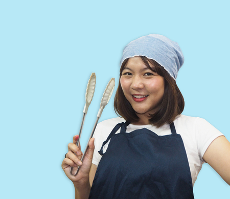 Woman chefの写真素材