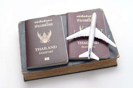 Thailand passportの写真素材