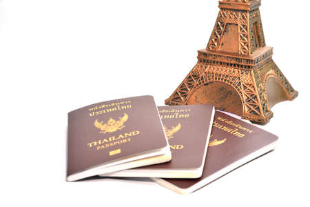 Thailand passportの写真素材