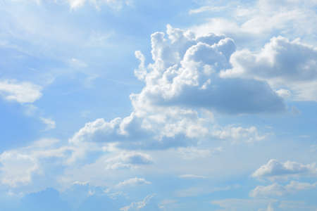 Clouds with blue sky