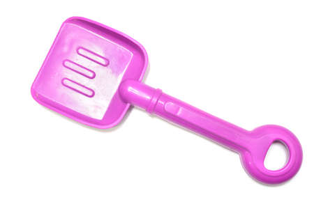 sand toys isolated on white backgroundの写真素材