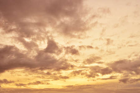 Evening sky , Landscape , Backgroundsの写真素材