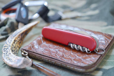 Multipurpose knife - multipurpose multitool pocket knife の写真素材