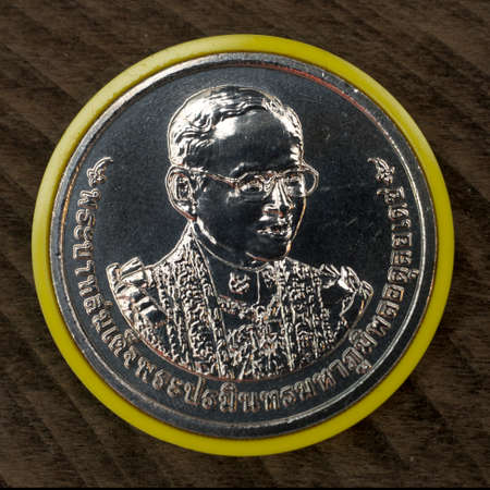 Commemorative Medal of King Rama IXの写真素材