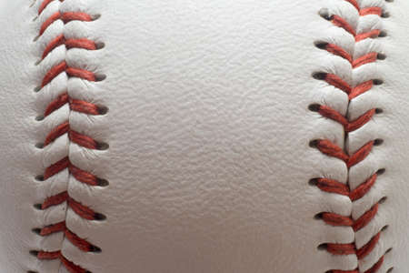 baseball ball on white background.の写真素材
