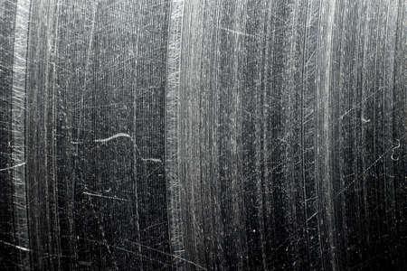 Old vinyl record damaged bad sound qualityの写真素材