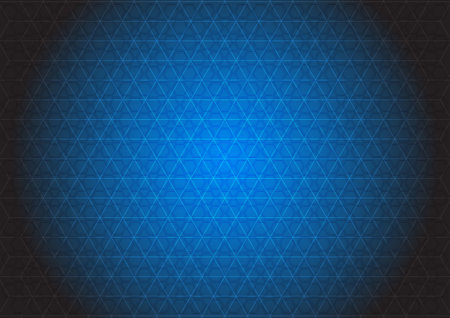 Hexagon on a dark blue background. abstract background texture.
