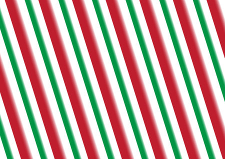 Red  white  and green diagonal stripes designのイラスト素材