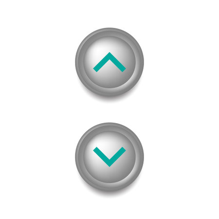 Up and down arrow icon vectorのイラスト素材