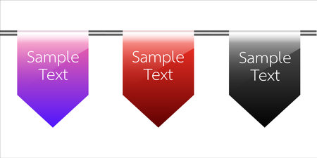 Labels tags set design. vector illustrationのイラスト素材