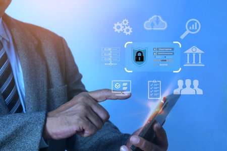 Login and password, User type login and password, Keeping user personal data safe, Cybersecurity,...